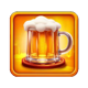 lucky lager x9990 beer symbol