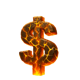 lucky lil devil lava dollar symbol