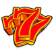 lucky sakura cat 777 symbol