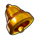 lucky sakura cat bell symbol