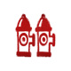 lucky stamps hidrant symbol