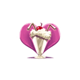 lucky valentine milkshake symbol