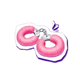 lucky vixens club handcuffs symbol