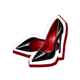 lucky vixens club shoes symbol