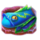 mad hit slotbar fish blue symbol