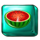 magic fruits dice watermelon symbol