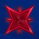 magic stars three red 2d star symbol