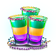 mardi gras magic tambourine symbol