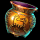 mayan cache vase symbol