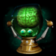 mega monster green symbol
