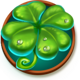 mighty pots of gold clover symbol