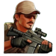 million dollar heist gunman symbol