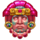 montezumas missions red mask symbol