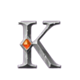 mystic charms k symbol