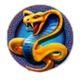 mystical dragons snake symbol
