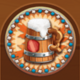 oktoberfest spins beer symbol