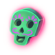 pablo el diablo green mask symbol
