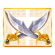 persian fortune swords symbol