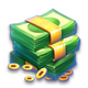 piggy shifter money symbol