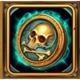 pirates cove plunder gold skull coin symbol