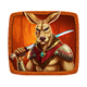 planet of the roos kangaroo symbol