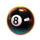 pool eight ball ball symbol