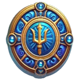 poseidons orb shield symbol