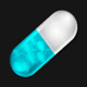 purple pills powerpoints pill symbol