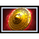 queen of greece gold shield symbol