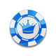 queens of cards xmas special blue chip symbol