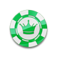 queens of cards xmas special green chip symbol