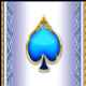 rainbow riches reels of gold spade symbol