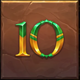 ramesses gold megaways 10 symbol