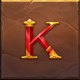 ramesses gold megaways k symbol