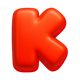 red and hot chilli k symbol