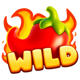 red and hot chilli wild symbol