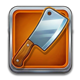 red hot chilli chickens knife symbol