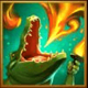 reel talent crocodile symbol