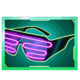 rhythm nights glasses symbol