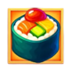 rice and riches hold and win roll symbol