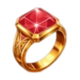 royal ruby featurestorm ring symbol