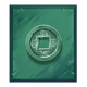sakura fortune ii metal coin symbol