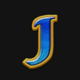 scarab riches j letter symbol