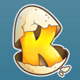 scruffy duck k symbol