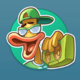 scruffy duck powepoints rapper duck symbol