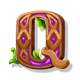 shamrock money pot big bang letter q symbol