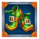 shamrock money pot big bang shoes symbol