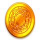 silk road riches gold coin symbol