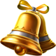 silver coins bell symbol