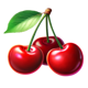 silver coins cherry symbol